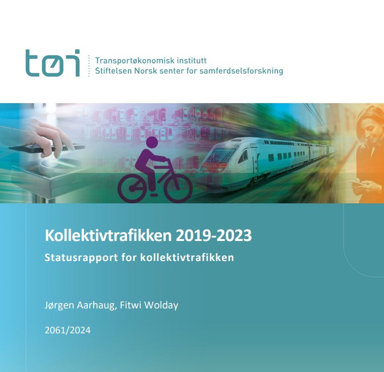 Tallgrunnlaget for TØI-rapporten Kollektivtrafikken 2019-2023