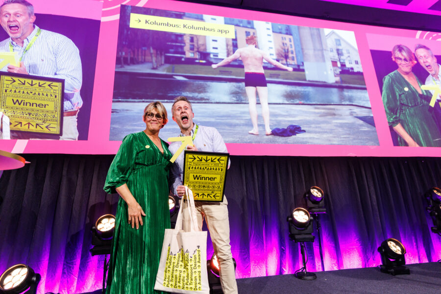 Kolumbus som vinner av Nordic Public Transport Design Award, Digital Service