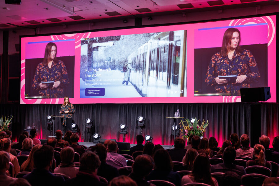 Møyfrid Aandstad, Ruter